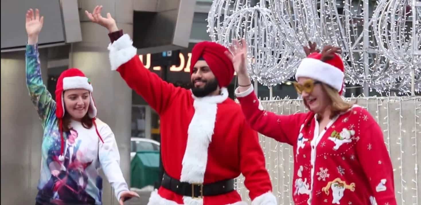 jagmeet singh rolex santa clause