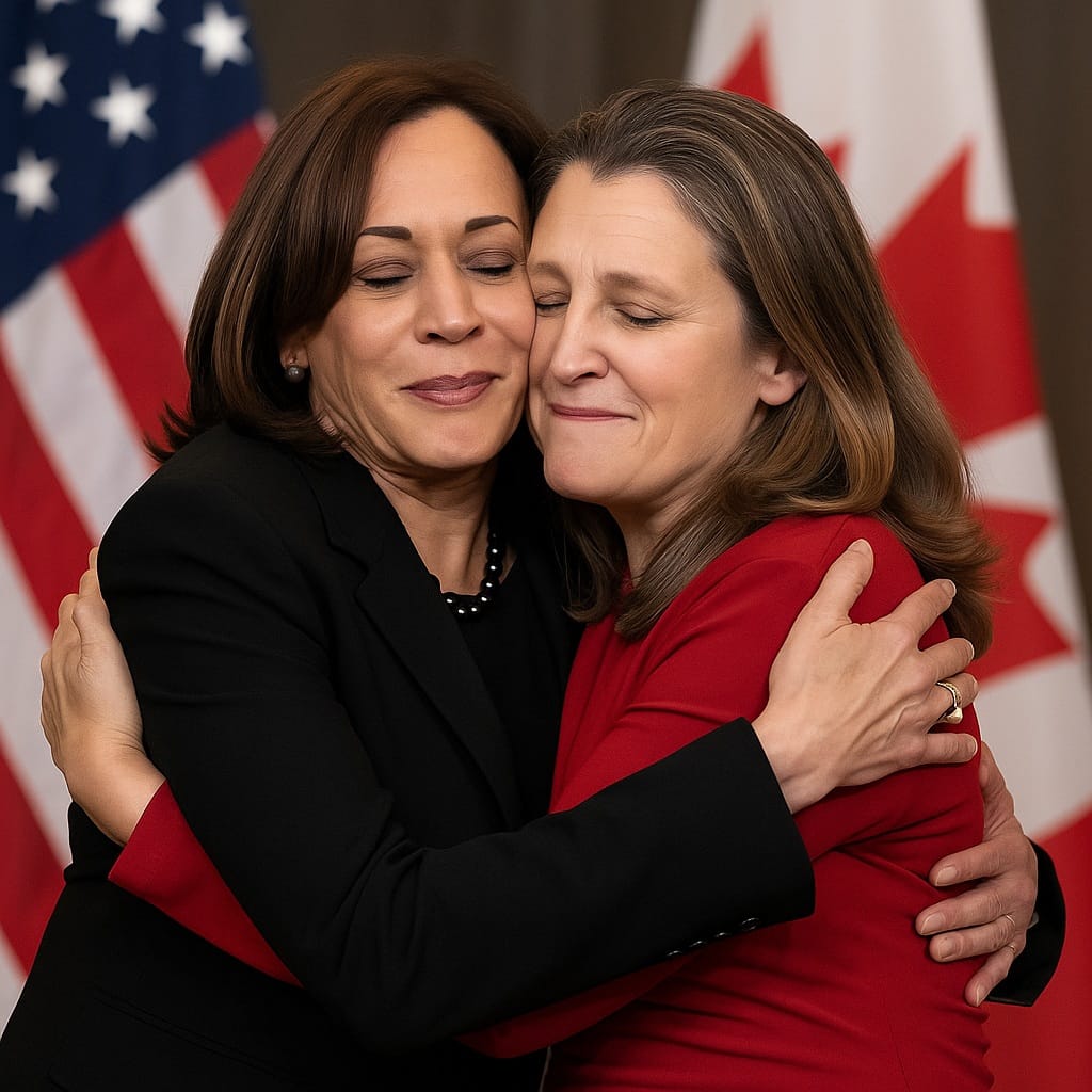 Harris and Freeland Clash Over Cross-Border Pollution, Reconcile With Shopping&hellip;